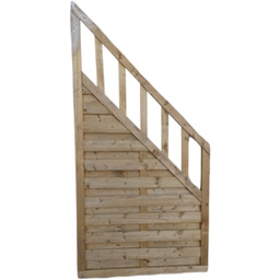 Płot z ornamentem 90 x 180 cm