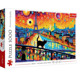 TREFL Puzzle Premium Quality Koty w Paryżu 10795