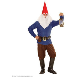 Strój papa smerf granat, rozmiar l