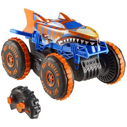 Hot Wheels Samochód zdalnie sterowany Monster Trucks Shark