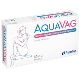 FARMINA Aquavag globulki dopochwowe, 10 globulek -> Odbiór