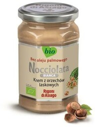 KREM Z ORZECHÓW LASKOWYCH BIAŁY BEZGLUTENOWY BIO 250