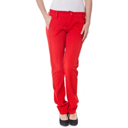 SPODNIE DENNY ROSE CZERWONE DAMSKIE