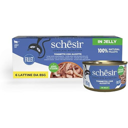 Schesir tuńczyk, kurczak i ryż dla kotów, 85g