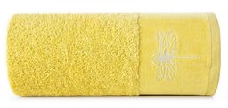 Eurofirany Ręcznik Lori 1 50x90 musztardowy ważka 485g/m2