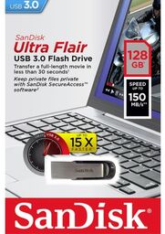 Pendrive SanDisk Ultra Flair 128GB USB3.0 150 MB/s