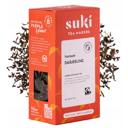 Herbata czarna Darjeeling Suki Tea 80 g liściasta