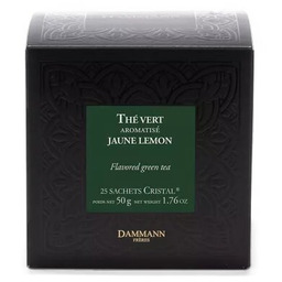 Herbata zielona Dammann Jaune Lemon 25 saszetek