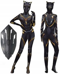Strój Kostium Czarna Pantera Cosplay 110/116