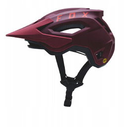 Kask rowerowy FOX SPEEDFRAME HLMT L Bordowy