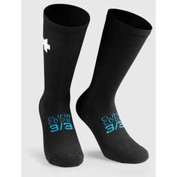 ASSOS Skarpetki rowerowe WINTER SOCKS P1 black series
