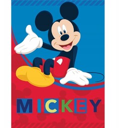 Koc Kocyk Dziecięcy Myszka Mickey Disney 100X140