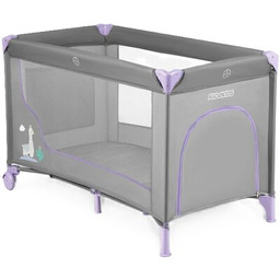 RICOKIDS Łóżeczko turystyczne RK-240 Szaro-fioletowy