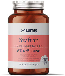 UNS Szafran 30mg Ekstrakt 5:1 60vegcaps