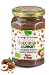 KREM Z ORZECHÓW LASKOWYCH I KAKAO CRUNCHY BEZGLUTENOWY