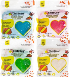 Ciastolina naturalna eko-pack 4 brokatowe kolory - ChildGen