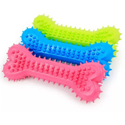 NUXIE Zabawka gumowa dla psa - gryzak kość