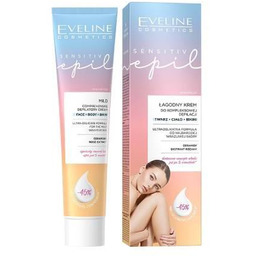 EVELINE Sensitive Epil Łagodny krem do depilacji, 125ml
