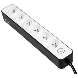 Tracer PowerGear Zebra 6 gniazd 1,5 m