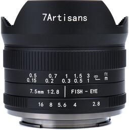 7Artisans 7.5mm F2.8 Mark II - obiektyw stałoogniskowy,
