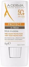 Aderma Protect X-Trem Stick Invisible Spf50+ 8G