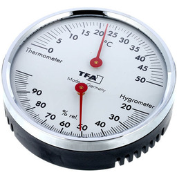 Higrometr TFA Thermo-Hygro Red Hands do futerału