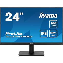 iiyama XU2492HSU-B6-23,8", IPS, 1920 x 1080/100 Hz, 1H1DP