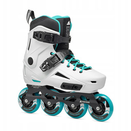 Rolki damskie Rollerblade Lightning W biało-niebieskie (260 mm)