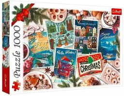 Puzzle 1000 Zimowe wspomnienia TREFL