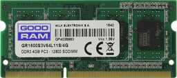 Pamięć GoodRam SODIMM 4GB DDR3 PC1600 CL11 1,35V