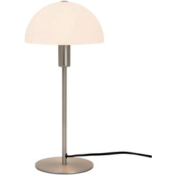 Nordlux - Ellen 20 Lampa Stołowa Opal/Brushed Steel