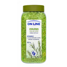 Sól do stóp ziołowa, On Line, 800g