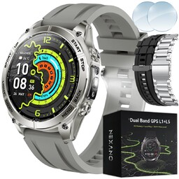Smartwatch męski Vector - srebrny