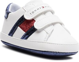 Sneakersy Tommy Hilfiger Kiki T0A4-33180-1528 Bianco/Blu X336