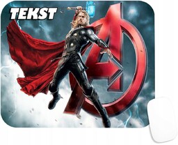 PODKŁADKA POD MYSZKĘ Z THOR TOR MARVEL AVENGERS