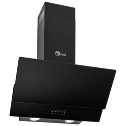 Okap kominowy Spark Black czarny 60 cm Focus