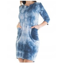 Sukienka Dresowa Damska Plus Size Premium