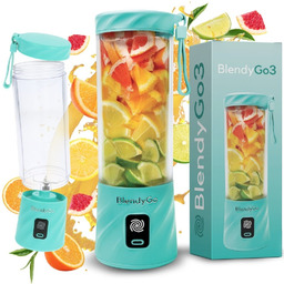 BlendyGo,Blender Bezprzewodowy 3 550Ml Usb Miętowy
