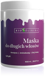 Bioelixire Maska do długich włosów Keratyna, aminokwasy