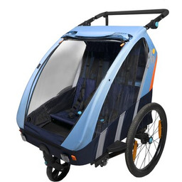 BELLELLI Przyczepka rowerowa Trailblazer BEL01BLZ001 41kg Pasy Błękitny