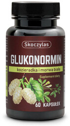 SKOCZYLAS Glukonormin Kozieradka I Morwa Biała 60caps