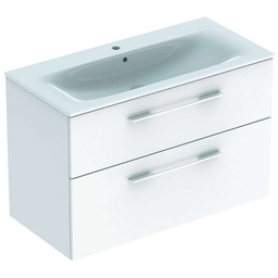 GEBERIT 501.244.00.1 Zestaw umywalki meblowej Selnova Square, slim