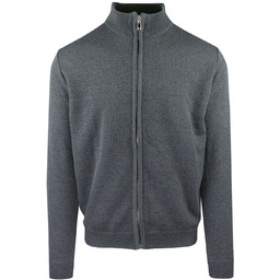 Męski Sweter Rozpinany, Miękki i Delikatny Materiał -