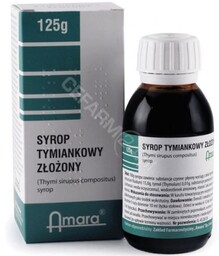 Syrop tymiankowy złożony, 125 g /Amara/