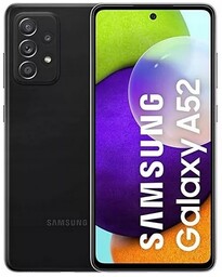 Samsung Galaxy A52 A52 Czarny Etui Szkło Hartowane