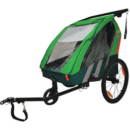 BELLELLI Przyczepka rowerowa Trailblazer BEL01BLZ006 41kg Pasy Zielony