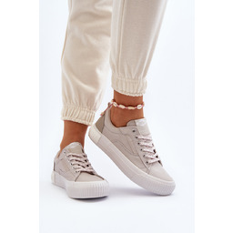 Damskie Trampki Lee Cooper LCW-24-31-2171 Szare-40