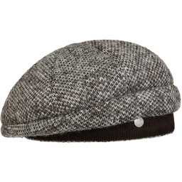 Beret Baskijski Wełniany Mindeva by Lierys, brązowy, One