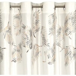 EUROFIRANY Zasłona Idalia 140 x 250 cm Kremowo-złoty