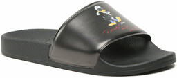 Klapki KARL LAGERFELD KL98903 Czarny
